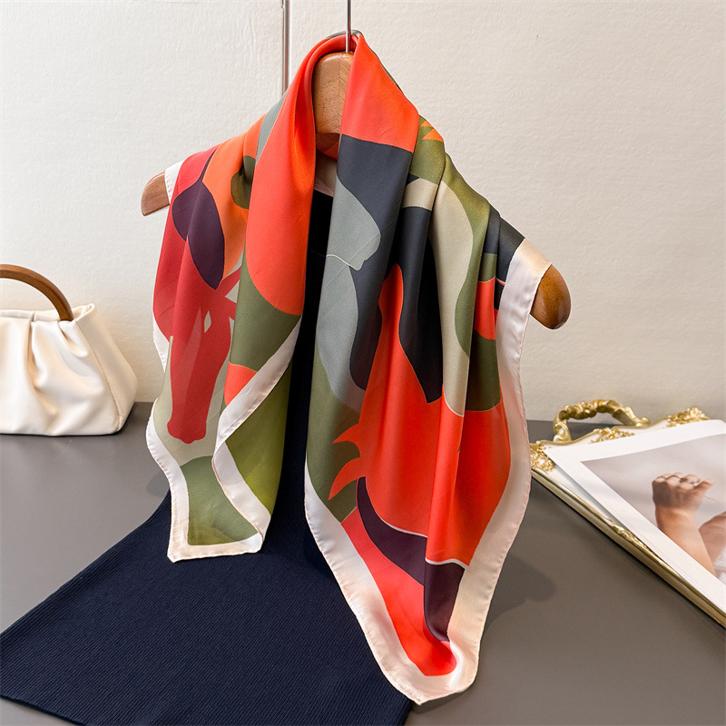 2026 yeni kadın kare eşarp tak - Scarf Silk Square incelemesi ve fiyatı